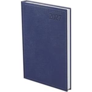 TOPTIMER Календар, планирач, B6, ежедневен, TOPTIMER „Traditional, син (27T022T-004)