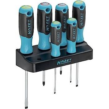 HAZET Комплект отвертки на стенна стойка, 6 броя, hazet 811sh-1/7