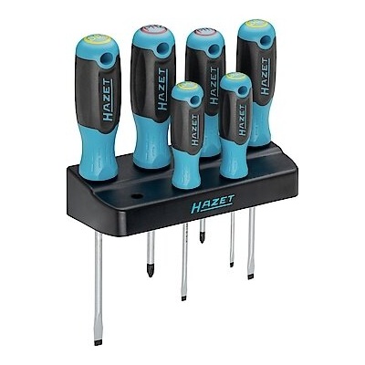 HAZET Комплект отвертки на стенна стойка, 6 броя, hazet 811sh-1/7