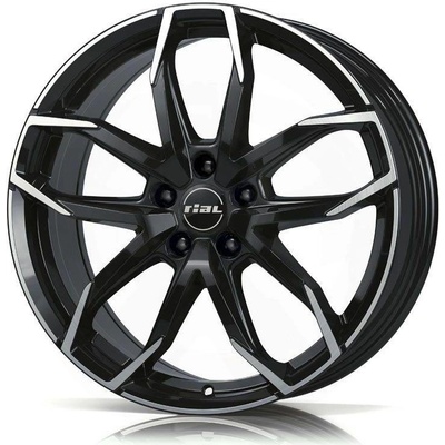 RIAL Lucca 7,5x17 5x114,3 ET50 black polished