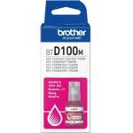 Brother БУТИЛКА МАСТИЛО ЗА BROTHER MFC-T930DW/DCP-T830DW/DCP-T730DW/DCP-T530DW/DCP-T430W/DCP-T230 - Ink Bottle - Magenta - PN BTD100M (BT-D100M) (201BRABTD100M)