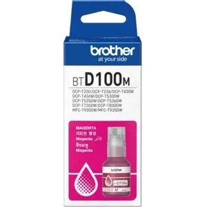 Brother БУТИЛКА МАСТИЛО ЗА BROTHER MFC-T930DW/DCP-T830DW/DCP-T730DW/DCP-T530DW/DCP-T430W/DCP-T230 - Ink Bottle - Magenta - PN BTD100M (BT-D100M) (201BRABTD100M)