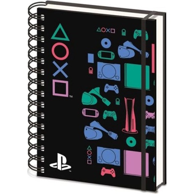 Pyramid International Тефтер Pyramid Games: Playstation - Classic Colours, A5 (SR2403702)