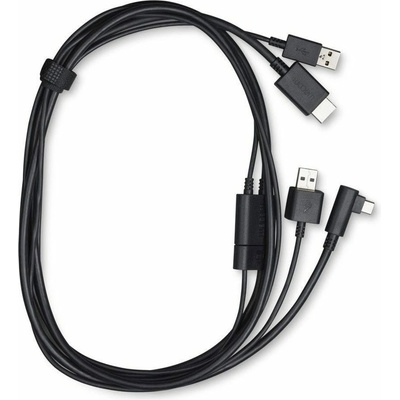 Wacom Кабел Wacom X-Shape ACK44506Z, HDMI(м), USB-A, заместител за Wacom One X-Shape Cable, черен (ACK44506Z)