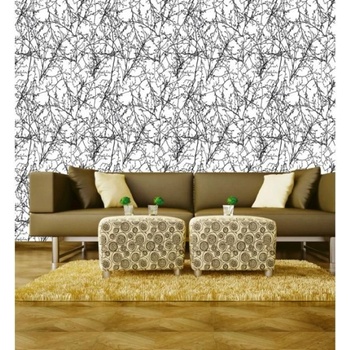 DIMEX ART s. r. o Луксозна флизелинова тапета бял храст