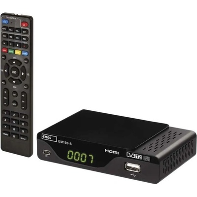EMOS set-top box EM190-S HD HEVC H265 (DVB-T2) (J6014)