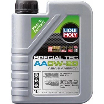 Liqui Moly 6738 Special Tec AA 0W-20 1 l