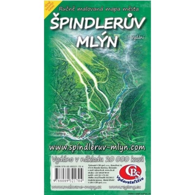 Maľovaná mapa Špindleruv Mlýn
