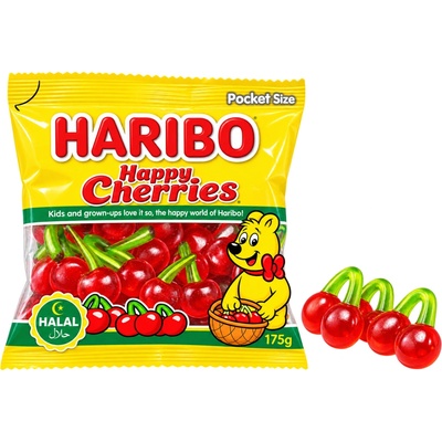 Haribo Ovocné želé bonbony třešňové 100 g