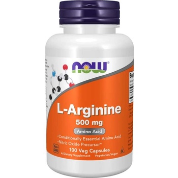 NOW L-Arginine 500 mg 100 капс
