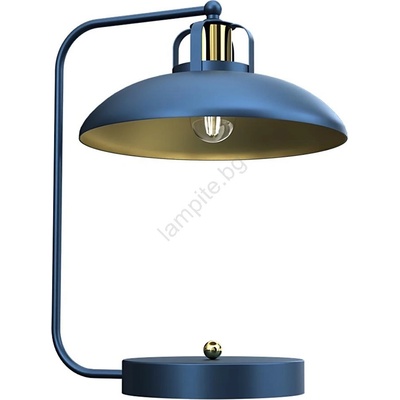 Brilagi - LED Настолна лампа FLAMENGO 1xE27/60W/230V син (BG1984)