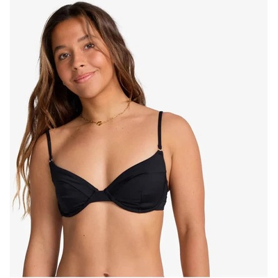 Sol Searcher Morgan bikini top - Black (Black Pebble)