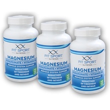 FitSport Nutrition 3x Magnesium Bisglycinate + Vitamin B6 120 vege caps