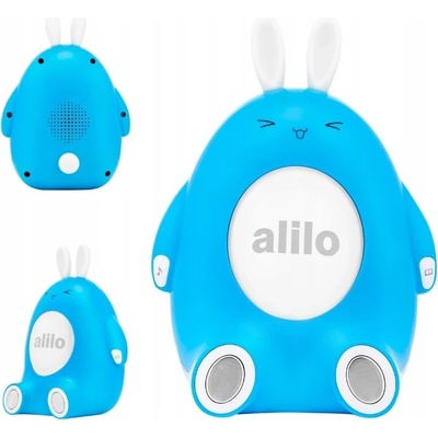 Alilo Happy Bunny interaktívna hračka Zajko modrý