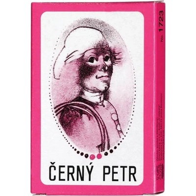 Hrací karty 1884 Černý Petr: Kominík