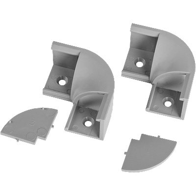 Ultralux Комплект ъглови конектори за apk204 - 2 бр (apk204kk)