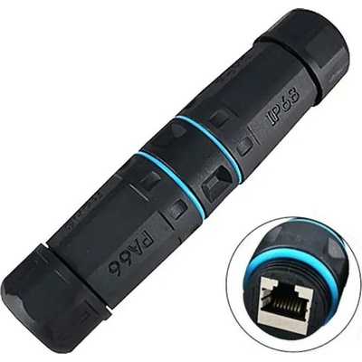 W-STAR Průchodka RJ45 CAT6 STP stíněná IP68, spojka, SPRJ45C6P68