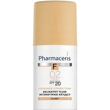 Pharmaceris F-Fluid Foundation intenzivně krycí make-up s dlouhotrvajícím efektem SPF20 2 Sand For All skin Types with Imperfections 30 ml