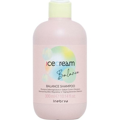 Inebrya Ice Cream Balance šampón na mastné vlasy 300 ml