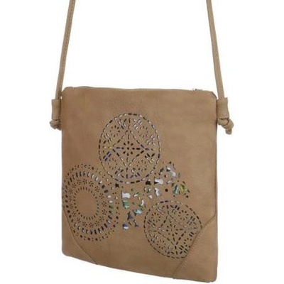 Kabelka Ornament béžová