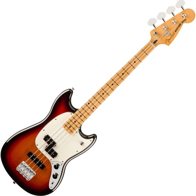 Fender Player II Series Mustang Bass MN 3-Color Sunburst Електрическа бас китара