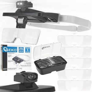 GEKO Очила с увеличително стъкло led g03219 (g03219)