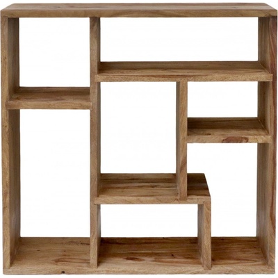 indickynabytok.sk Knižnica Rami 90x90x30 indický masív palisander