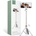Tech-Protect Bluetooth селфи стик / трипод Tech-Protect L03S, с дистанционно управление, до 148cm, 180 завъртане, бял (5906203691180)