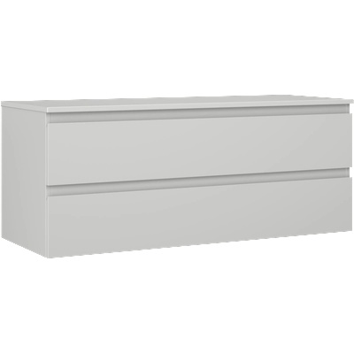 Mexen Orio баня шкаф под умивалник 120 см с плот, 2 чекмеджета, сив мат - 91A10-12047-2-BFFC62 (91A10-12047-2-BFFC62)