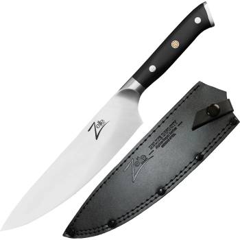 Zelite Alpha-Royal German 5", комплект от 4 ножа за пържоли, 56 HCR, неръждаема стомана (AR-CHEF-GMST) (AR-CHEF-GMST)