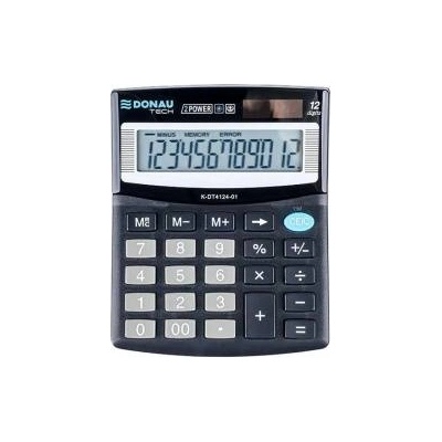 Donau Tech Office calculator 12 digits. black DONAU