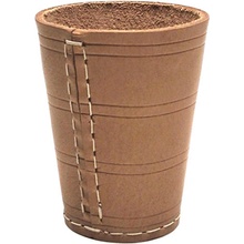 Philos samostatný kožený pohár na kocky 9cm /8 cm priemer