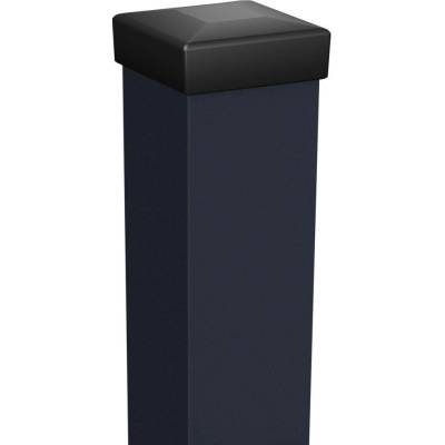 Barcelona Dorazový sloupek pro branku, 190 cm, ocel, antracitová šedá (RAL 7016) W6737