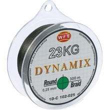 WFT Šnúra Round Dynamix KG Zelená 300m 0,20mm 18kg
