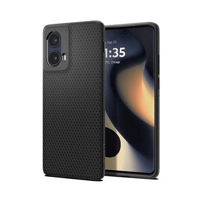 Spigen Liquid Air Motorola Edge 2024 matte black ACS08685 – Zboží Živě