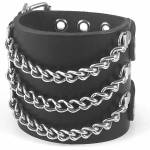 Leather & steel fashion гривна Triple - LSF1 111