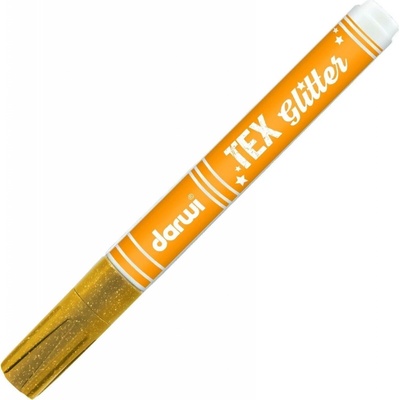 Darwi Tex Glitter fixa na textil Zlatá 6 ml