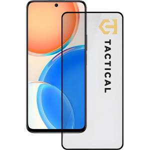 Tactical Glass Shield 5D стъклен протектор за Honor X8 4G - Черен KP25805