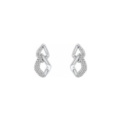 Fiorelli silver strieborné náušnice E6454C