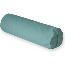 Gadeo jógový válec bolster na jógu UNI šedo-zelená 65 x 25 cm