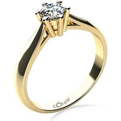 Couple Zásnubní prsten Aimee II žluté zlato a velký zirkon 585 68 1 4035.0Z00.0.52.001