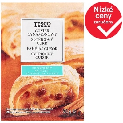 Tesco Skořicový cukr 20g