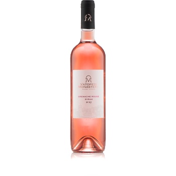 Holy Great Monastery of Vatopedi Био Вино розе Гренаш Руж и Сира р. 2023