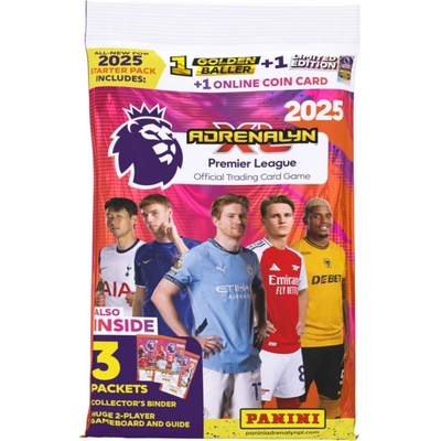 Panini PREMIER LEAGUE Adrenalyn XL 2025 Startovací sada