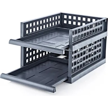 Horecano HOME-Органайзер maxi 34x45xh18, 5cm АНТРАЦИТ (TRN-201-02) (014835)