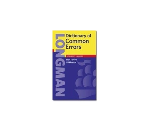 Longman Dictionary of Common Errors