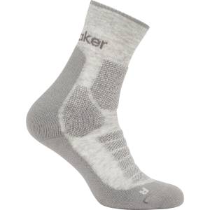 Icebreaker Дамски туристически чорапи Icebreaker Women's Merino Hike+ Heavy Crew Walking socks - Blizzard Heather / Alloy - размер 41-43 (EU) (201-9234-0213)