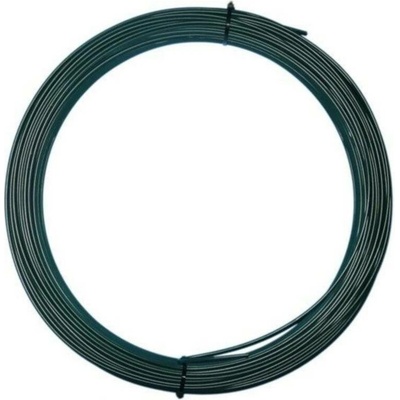 SVX Drát napínací zelený PVC 3,4x26