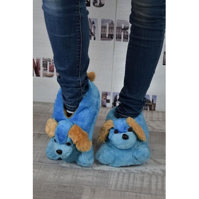 Dámske papuče DOGY hnedé