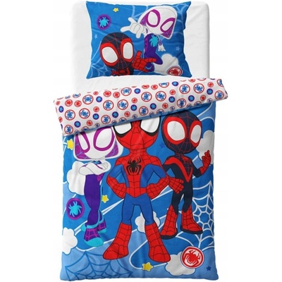 Carbotex Mikroplyšové obliečky Spidey Úžasní Priatelia 140x200 70x90